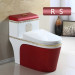 Modern golden sanitary ware bathroom luxury two piece washdonw toilet bowl wc from chaozhou manufacturer