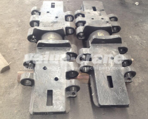 Track pad for HITACHI SUMITOMO SCX1200-2 crawler crane undercarriage spare parts from China