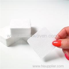 disposable nonwoven lint free nail polish remover wipes