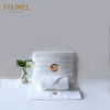 Premium Pure Cotton White Bath Towel Set