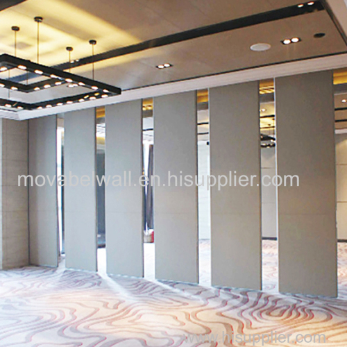Aluminium Accessories Commercial Operable Walls Banquet Hall Removable Partitions