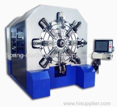 6.0mm big wire CNC camless spring forming machine with wire Rotary