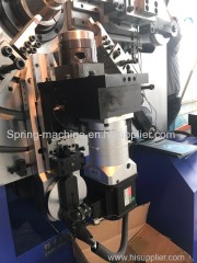 6.0mm big wire CNC camless spring forming machine with wire Rotary