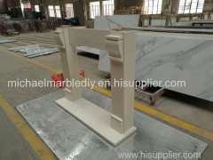 Marble Fireplace Mantel White Marble Surround