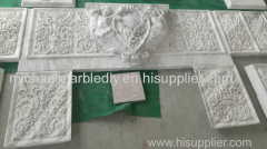 Carve Marble Fireplace Mantel White Classic Fireplaces Marble Mentel