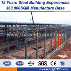 Pre-engineered Workshop heavy steel workshop Effective Recycled