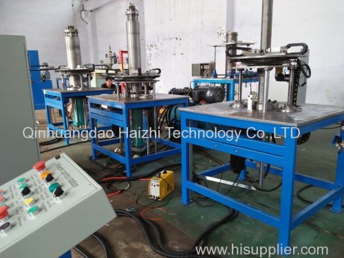 Metal bellow forming machine