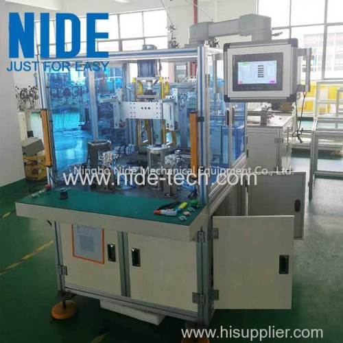 Full automatic brushless motor stator coil winding machine