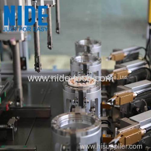 Full automatic brushless motor stator coil needle winding machine for sale