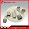 Fire hose with fire hose coupling