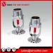 Fire fighting glass bulb fire sprinkler