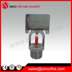 Standard response chrome finished fire sprinkler