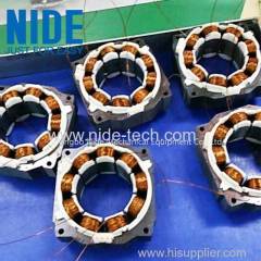 BLDC stator three needles coil winding machine for brushless motor stator