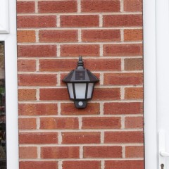 Solar Security Wall Light With Motion Sensor
