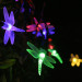 Solar Fairy Lights Dragonfly for Outdoor Home Lawn Wedding Decorations Multi Color