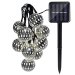 Solar Powered Strand Lighting for Christmas Outdoor Garden Party Home Decoration