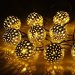 Solar Powered Strand Lighting for Christmas Outdoor Garden Party Home Decoration