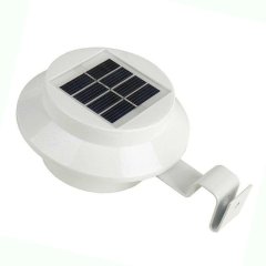 White color Solar Fence Pathway Garden Lights