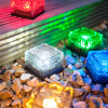 Solar Brick Ice Cube Path Light Crystal Garden Light for Decoration