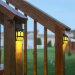 Patio use Solar Fence Lighting
