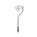 Solar Stainless Steel Diamond Lawn Night Lighting