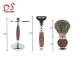 Dishi luxury 3 layer silvertip badger hair shaving brush and stand shaving set