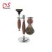 Dishi luxury 3 layer silvertip badger hair shaving brush and stand shaving set