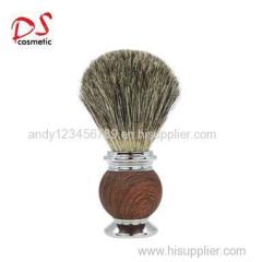 Dishi luxury 3 layer silvertip badger hair shaving brush and stand shaving set