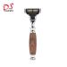 Dishi luxury 3 layer silvertip badger hair shaving brush and stand shaving set