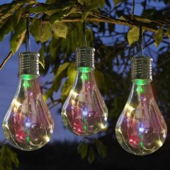 Solar Bulb Outdoor Camping Hanging LED Light