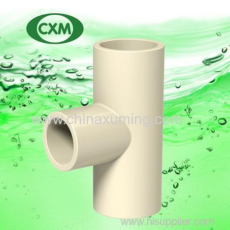 CPVC equal tee for water supply