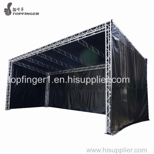 T6086 Aluminum material truss system portable stage lighting truss 400x400mmx 1m height