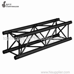 Black color truss system customized color square lighting truss 450x450mmx1m height truss