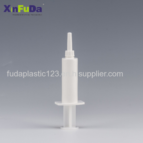 5ml plastic animal oral paste syringes