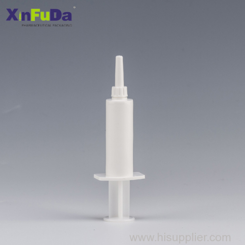 5ml plastic animal oral paste syringes