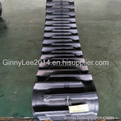 Yanmar Aw6120 Construction Machinery Rubber Tracks 550*90*58