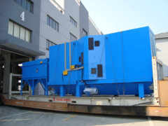 Shot blasting machine manufactured by Wuxi Zhouxiang