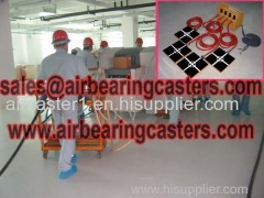 Air casters price list and manual instruction