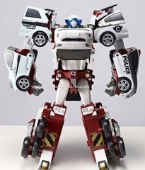 colorful car Transforming Robot