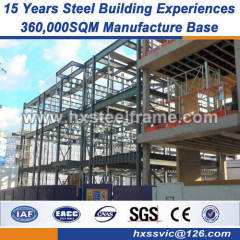 Prefab Steel Structure workshop pre built structures three-span