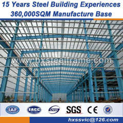 Prefab Steel workshop heavy steel structure fabrication top quality