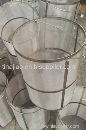 stainless steel basket filter