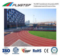 All Weather Use 400m Standard Outdoor Carpet Running Track Flooring for Stadium /School /Track and Field