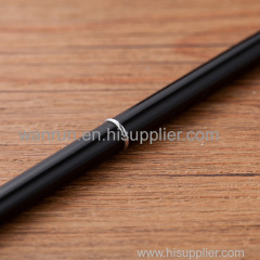 Wholesale Promotional Thick Table Pens Slender Metal Rod Rotating Commercial Ballpoint Pens For Bank Hotel