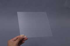 Anti glare acrylic sheet for goggles