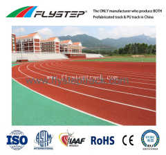 IAAF Prefabricated Rubber Jogging Running Track Factory Elastic EPDM Playground in School Sports Construction