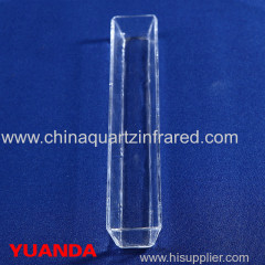 Quartz galss Square cylinder