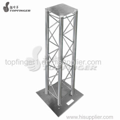 290x290mmx1.5m height truss system Silver or black color portable stage lighting truss