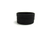 Concave black silicone wristbands for concert