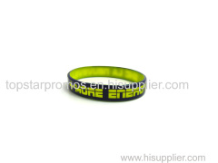 Color coated wristbands for campaigns
